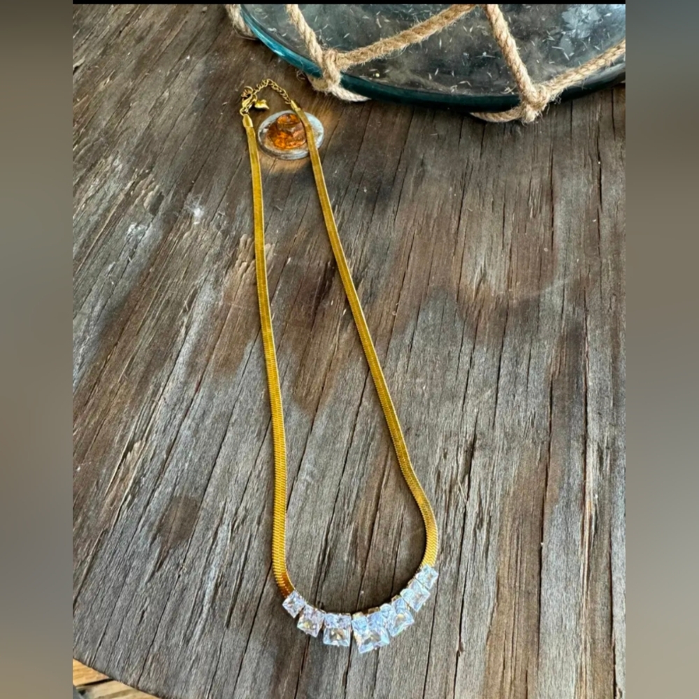 Diamond Snake Necklace